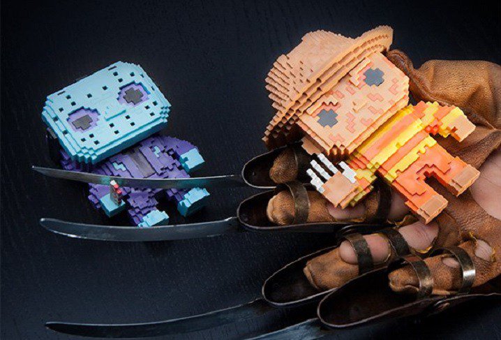 8-Bit Freddy and Jason Funko POP! Vinyl Toys Now Available bloody-disgusting.com/toys/3482900/8…