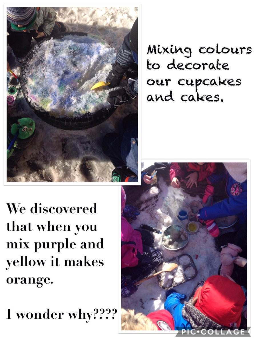 StBeneKin104's tweet photo. A Colourful Winter Day! βοΈβοΈπ #playbasedlearning #exploringandquestioning https://t.co/QJ5lbsIBkX