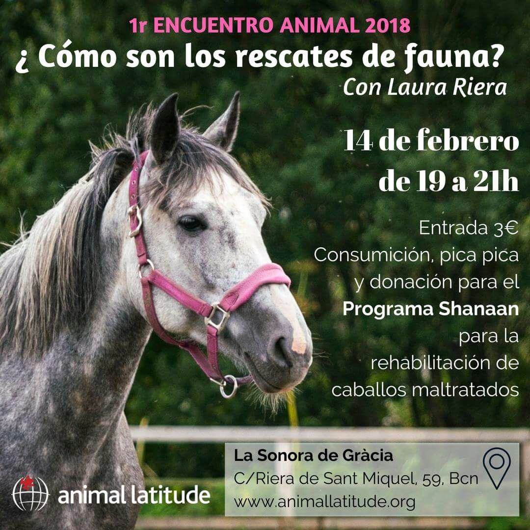 Dimecres vinent #encuentroanimal a La <a href="/sonoradegracia/">La Sonora de Gràcia</a> amb #laurariera #rescatfauna #salvatges #exotics #domestics #granja #animals