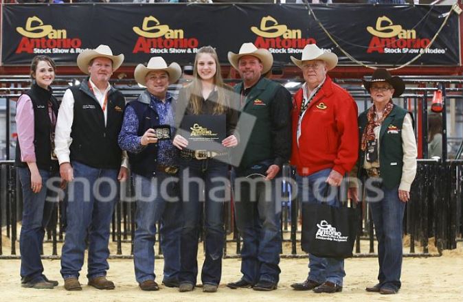 Congratulations to Bailey Sanchez on having the Breed Champion Poland gilt and being awarded a $10,000 scholarship from the San Antonio Livestock &amp; Rodeo!!!!!! <a href="/RoyseCityHS/">Royse City HS</a> <a href="/RoyseCityISD/">Royse City ISD</a>  <a href="/HeraldBannerRC/">Royse City HB</a>