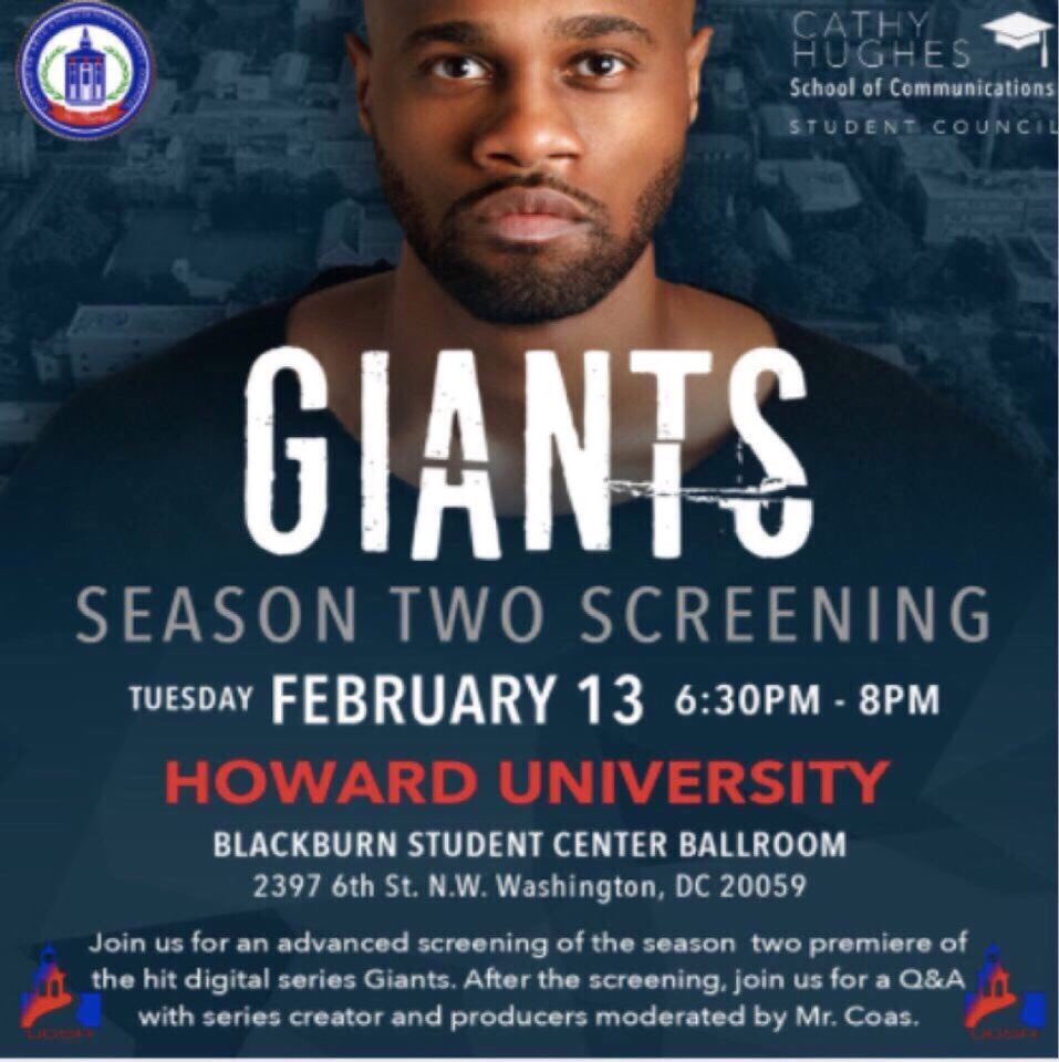 shapesoc's tweet photo. Interested in film or acting? A fan of @IssaRae?  Come out to the #GIANTS season two screening and panel TOMORROW at 6:30. https://t.co/EOOFPSA4jO
