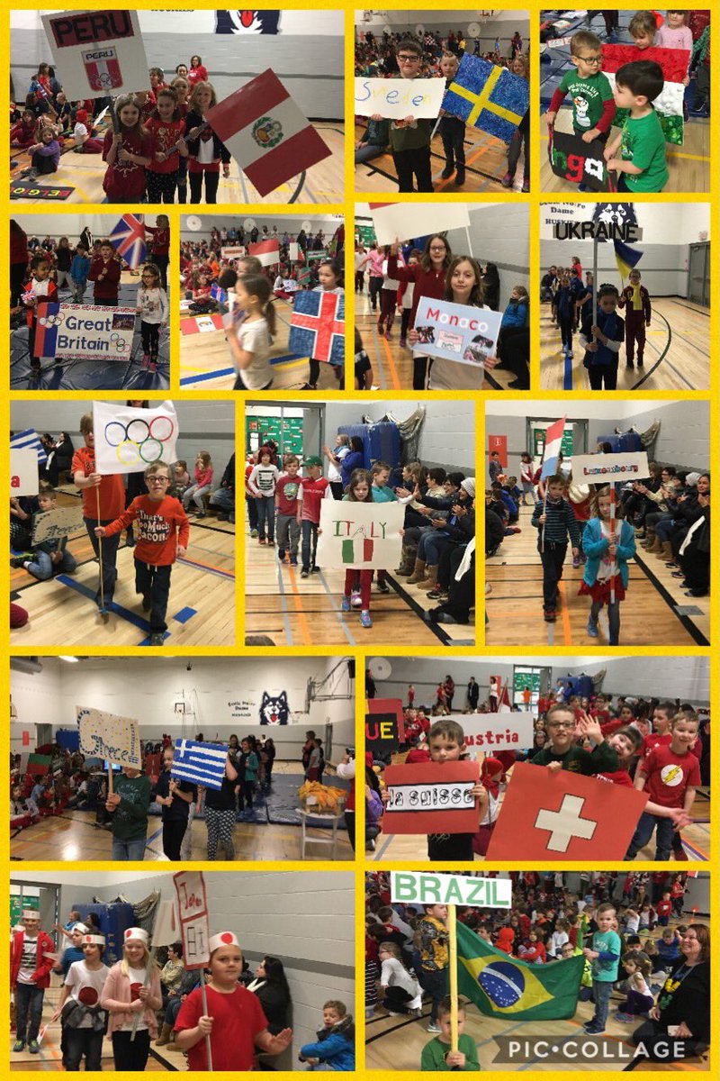 ÉND #Olympics2018 Opening Ceremony Parade of Nations!
#GSACRDProud #Morinville