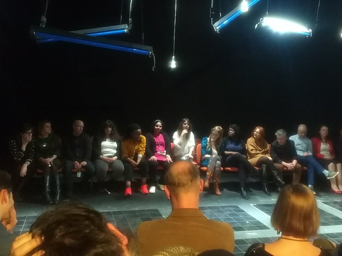 extantltd's tweet photo. The fantastic writers and directors during the Q&A after this evening's Write Stage showcase hosted by our friends @newdiorama https://t.co/2x1r5vj9ZF