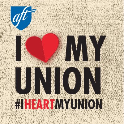 Join us all week as we celebrate #VDay by showing our love for union representation, equitable pay, social justice and professional empowerment. #IHeartMyUnion!