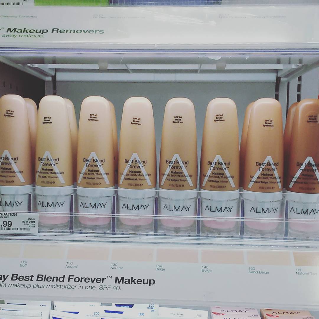 Hey_itsHeidi's tweet photo. We have new @AlmayCosmetics at T-1246! This is my new favorite foundation! Awesome color with full coverage that doesn't leave you weighed down. I could not wait to try it out and now I am in LOVE! #makeup #foundation #beautiful #beautyblogger #TARGET #targetbeauty #ThankYou #YES https://t.co/jRn1WRCtHX