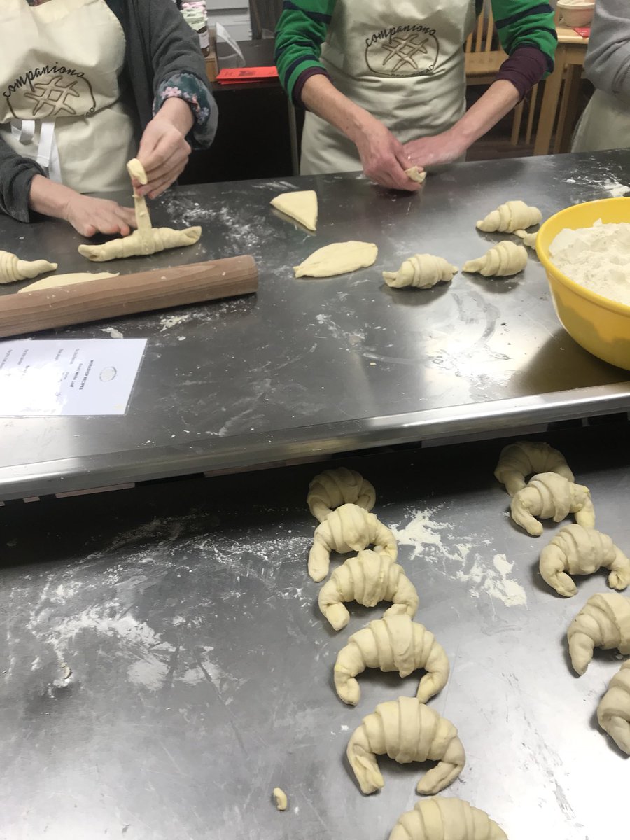 coffeeatfays's tweet photo. Thanks @realbreadbeds for having our team with you this evening - might need a bit more practice before we have #homemade #croissants at the #tennis club 😎 #coffeeshop #supportlocal #sourdough #breadguru #ryebread #localbusiness https://t.co/l1TokEiUZo