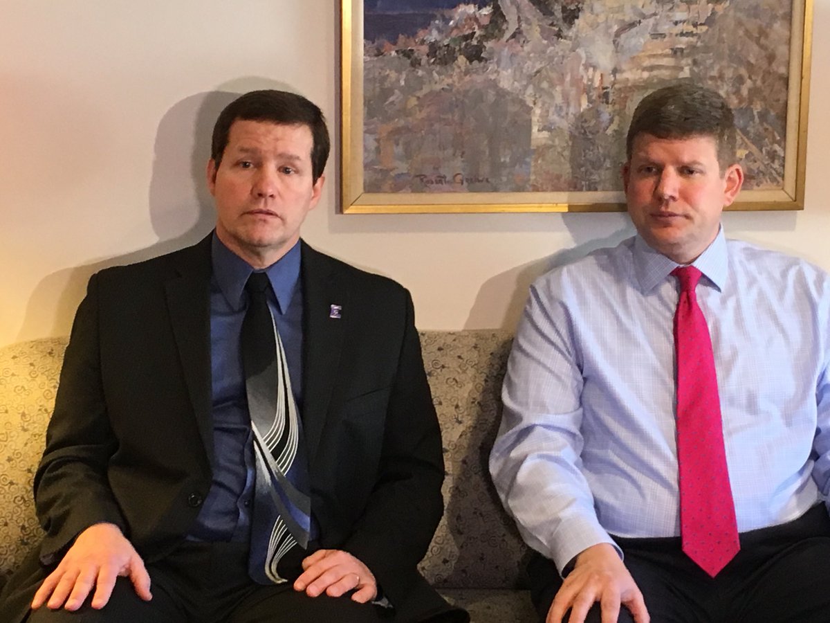 WCPO's tweet photo. Here's what happened when Elder High School principal and students went to St. Xavier High School Monday and apologized for racist chants at a basketball game. https://t.co/fQ6gmRYT7U #ehsports #stxsports https://t.co/YAD4chfXFd