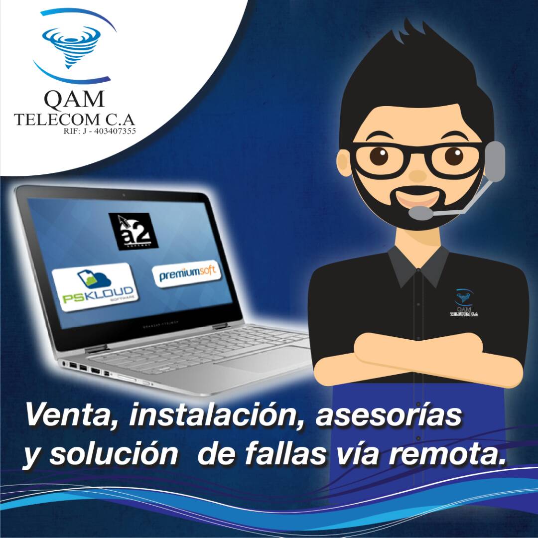 QAMTelecom's tweet image. Somos especialistas en sistemas administrativos y trabajamos vía remota para cualquier lugar del 🌎. #A2Softway #PremiumSoft  #PSKLOUD #VentaySoportedeA2