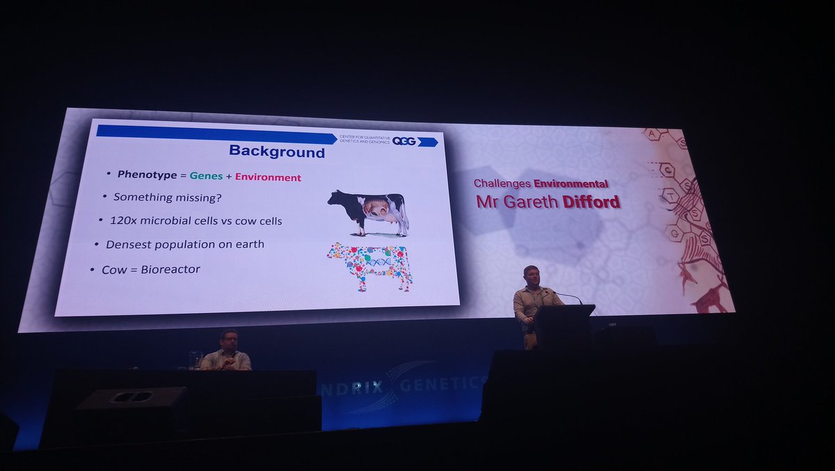 "More not cow than cow" - Gareth Difford on the importance of considering the effect of microbe variation on methane production at <a href="/ICAR_WCGALP2018/">ICAR, Interbull & WCGALP 2018</a>