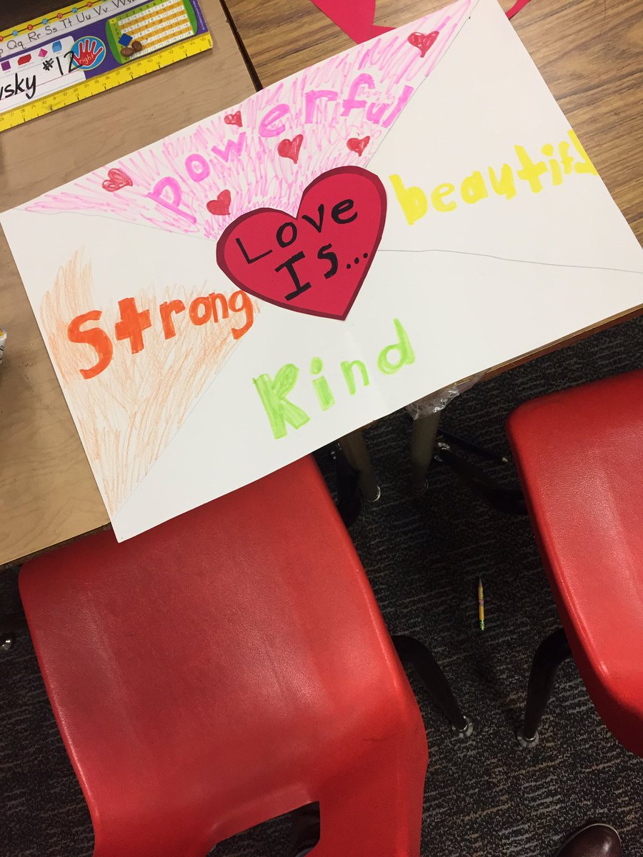 PopocaEmily1's tweet photo. What kindness week looks like in my second grade class. @reese_teach #RHSteachingintern https://t.co/XirLrIZLcF