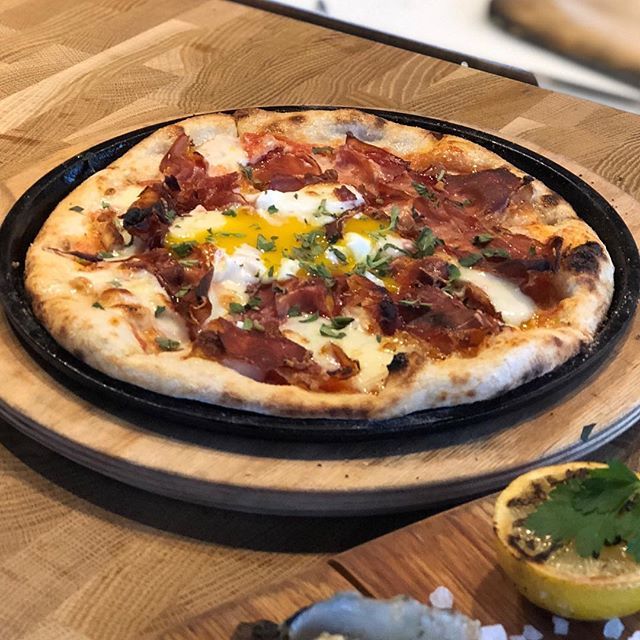 It’s called research. @angelenaspensacola  speck, egg and smoked mozzarella #pizza from <a href="/cattivelladen/">Cattivella</a> #🍕 ift.tt/2EolCDe