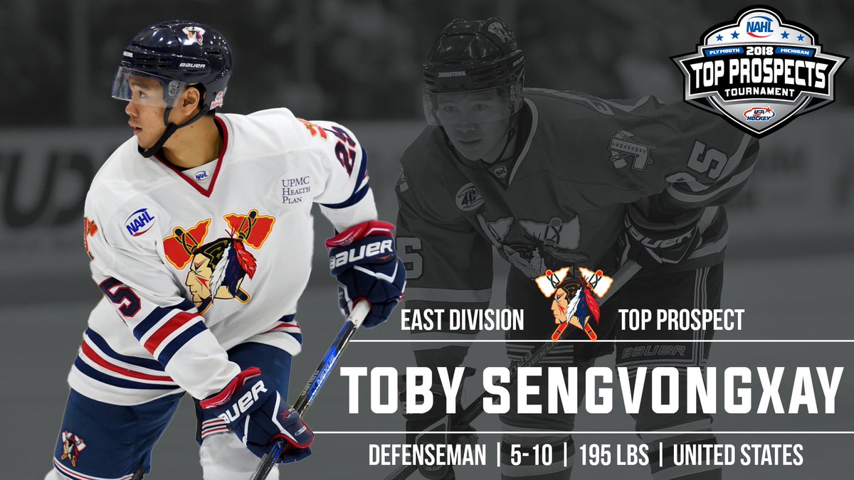 TomahawksHockey's tweet photo. BREAKING: @rkraemer3, @TobyShockey22 and @solensky24 to represent the East Division at @NAHLHockey Top Prospects Tournament! https://t.co/w8Kc1tIoDd