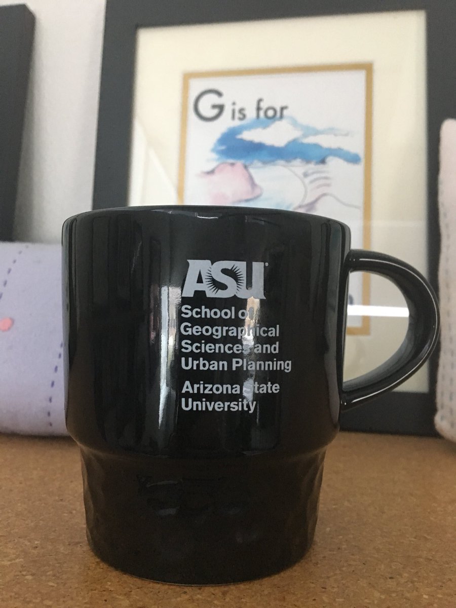 TrisalynNelson's tweet photo. Mugs to match the espresso machine. #DirectorFun. @ASU_SGSUP @SPARC_ASU @ASUrbanClimate https://t.co/Ve6Ue6g0MA