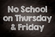 kcpublicschools's tweet photo. Reminder: No school Thursday and Friday. Thursday is Parent Teacher Conferences and Friday is a Professional Development Day. https://t.co/bqoiOZYOdo
