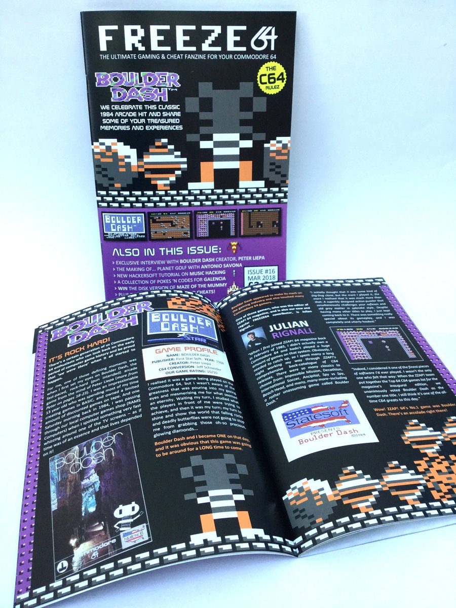 FREEZE64UK's tweet image. FREEZE64 issue 16 is now sold out. All 260 copies have been sold. More stock arriving at the end of this month. If you would like a copy, please preorder from freeze64.com/freeze64-issue… Your copy will be automatically posted out when the stock arrives #c64 #commodore