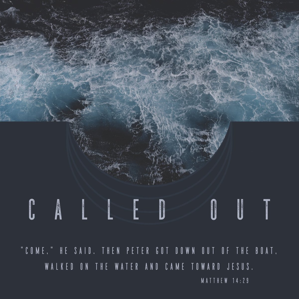 ConnerBaker's tweet photo. This verse has had so much impact In my life. If you’ve never read this passage, I encourage you to (vs 22-33). The unknown is one of the most terrifying things for a person. But in the unknown Jesus is there. Standing. Saying “I got you, why did you doubt me?” https://t.co/sZzHxXydcS