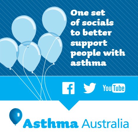 Our Victorian Asthma Foundation page will be closing and we'll instead post via Asthma Australia’s Twitter page. So please join us, and like, comment, share and follow us at our new home x.com/AsthmaAUS.