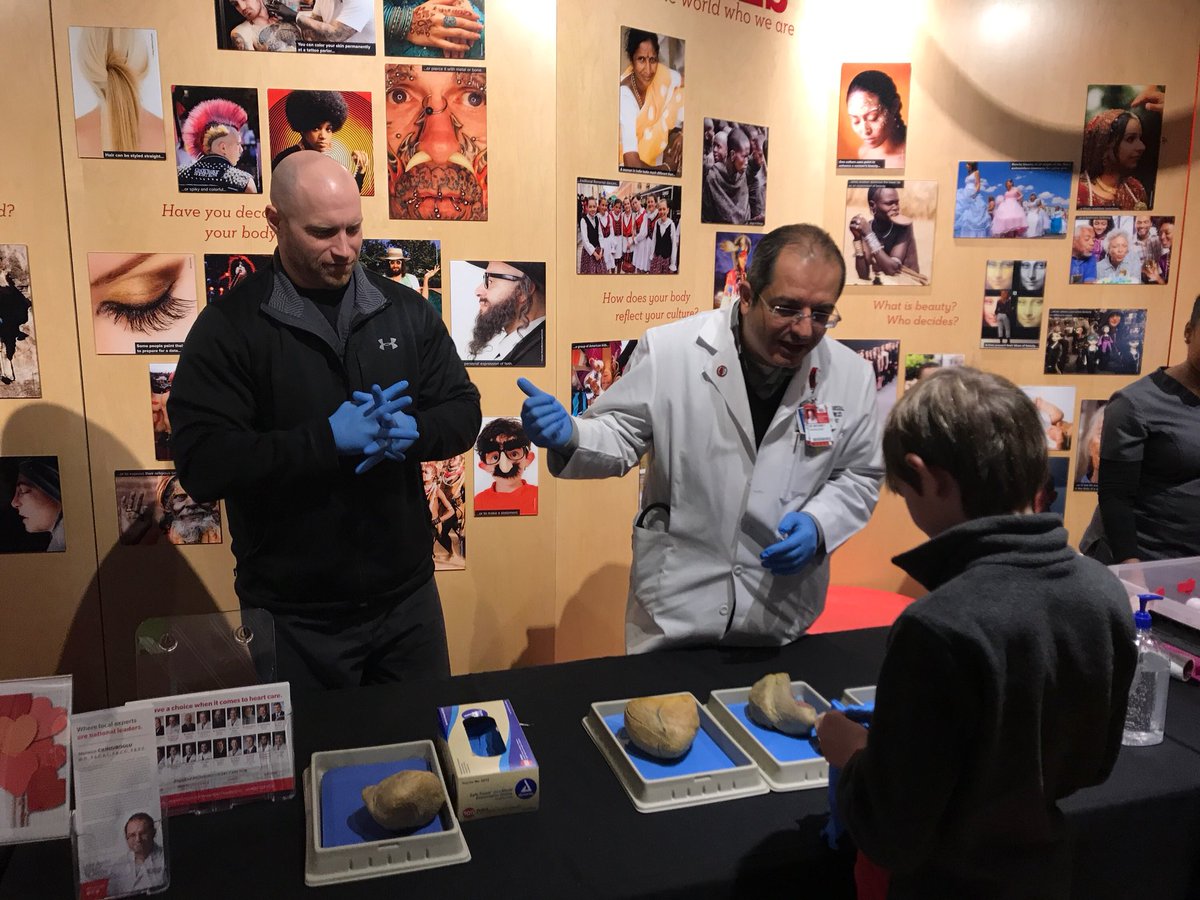 ArHeartHospital's tweet photo. Heart Health Day #2 at the @museumofdiscovery! Thank you to Dr. Freeland, Dr. Nolen, Dr. Mehmet, Dr. Paixao and Dr. Nash for making this event a success. #ONEheart #YouOnlyHaveOne https://t.co/kd5HgQF4LE