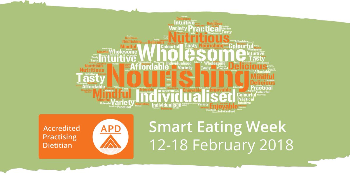MelanieMcGrice's tweet image. We’re working towards eating ‘Smart’ by celebrating #SmartEatingWeek with our Accredited Practising Dietitian (#APD) colleagues. Find the foods that fit you by connecting with your local #APD, who can provide personalised support to help you achieve your nutrition goals.@DAA_feed