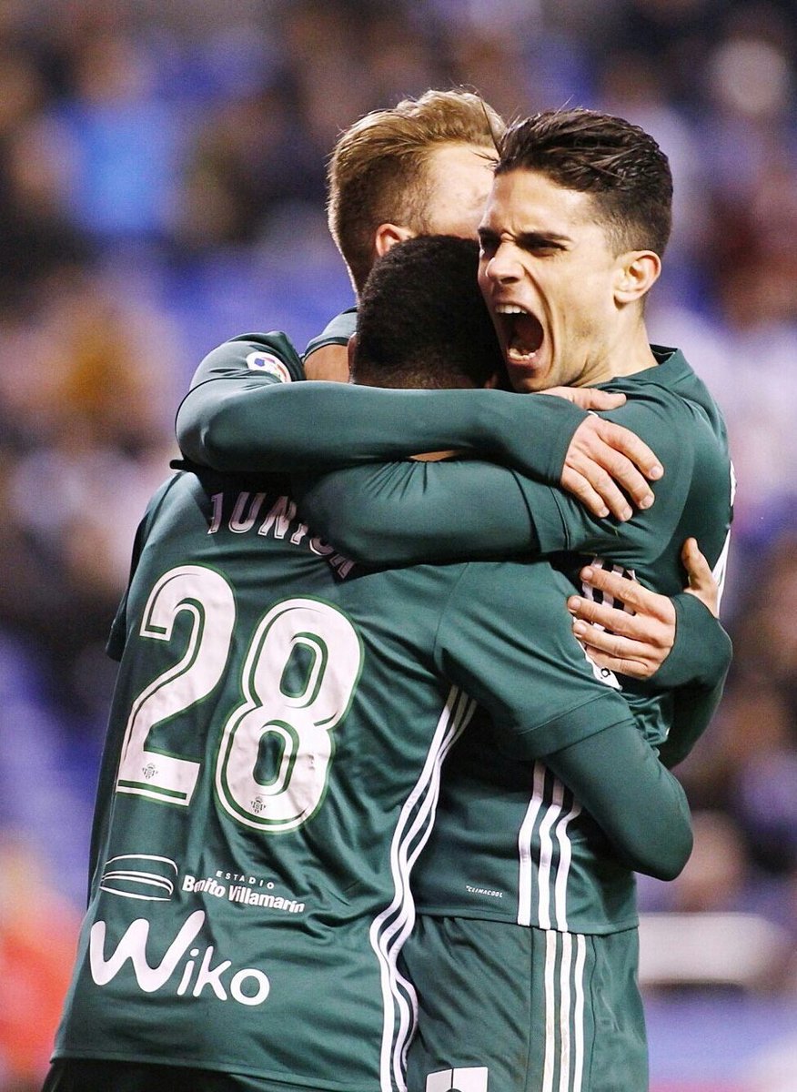 MarcBartra's tweet photo. Vaaaaaammoooosssss!!!!! 3 puntos muy importantes, en un partido nada fácil! Buen trabajo de todos, porteria a 0 y a seguir!! MushoBetis !!!! Disfrutando... 💪🏼💪🏼 https://t.co/iM4Agl80Vr