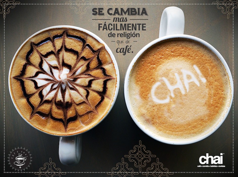 chaikfe's tweet photo. El #amor es como un buen café y el que te enamora está en el CHAI.
#MomentoCHAI #EnamórameCHAI https://t.co/H15qjLjVao
