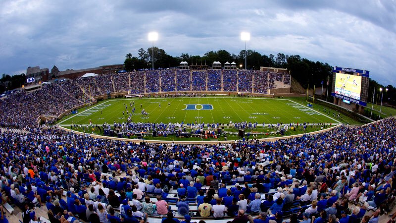 Excited to have received an offer from Duke University #BlueDevils