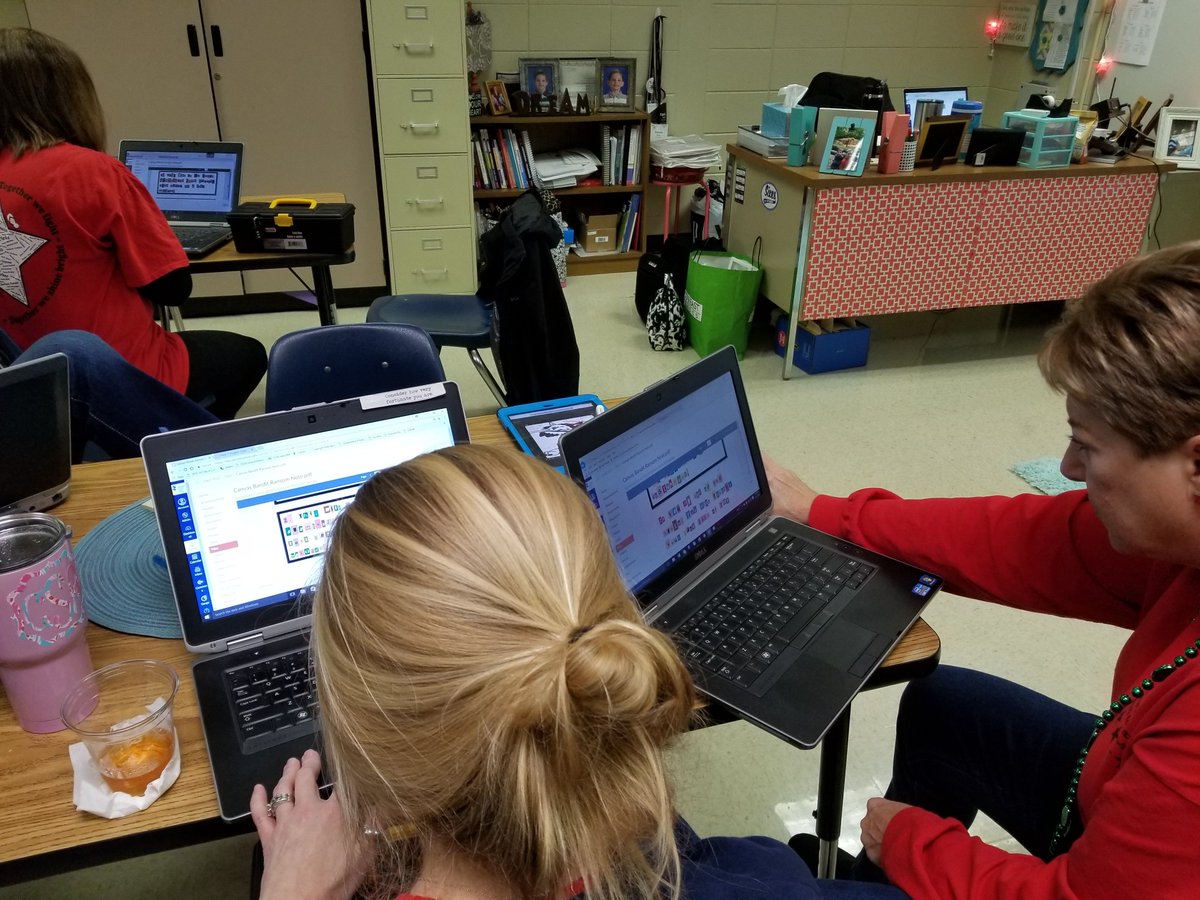 Another Canvas <a href="/breakoutEDU/">Breakout EDU</a> w/ <a href="/SixesES/">Sixes Elementary</a> teachers! Way to save your stuff from the @CanvasLMS Bandit.   @caclay1014 <a href="/joysilk131/">Joy</a> <a href="/ITSCCSD/">Instructional Technology Cherokee County Schools</a> <a href="/sandiadams/">Sandi Adams</a> <a href="/FredaWilliams/">Freda Williams</a>