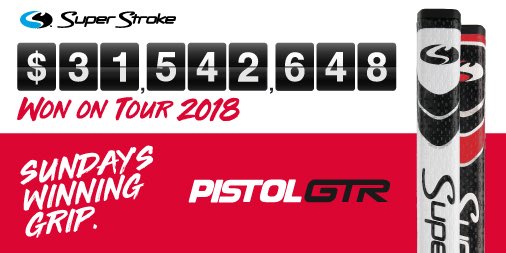 SuperStrokeGolf's tweet photo. 🚨Giveaway Alert🚨 In honor of our 6th win on tour this season, we’re giving away 6 replica Pistol GTR Tour grips to players out there who also want to #SwitchItToWinIt.

To Enter:
1️⃣ Follow Us
2️⃣ Retweet this post https://t.co/My3YUz8rnD