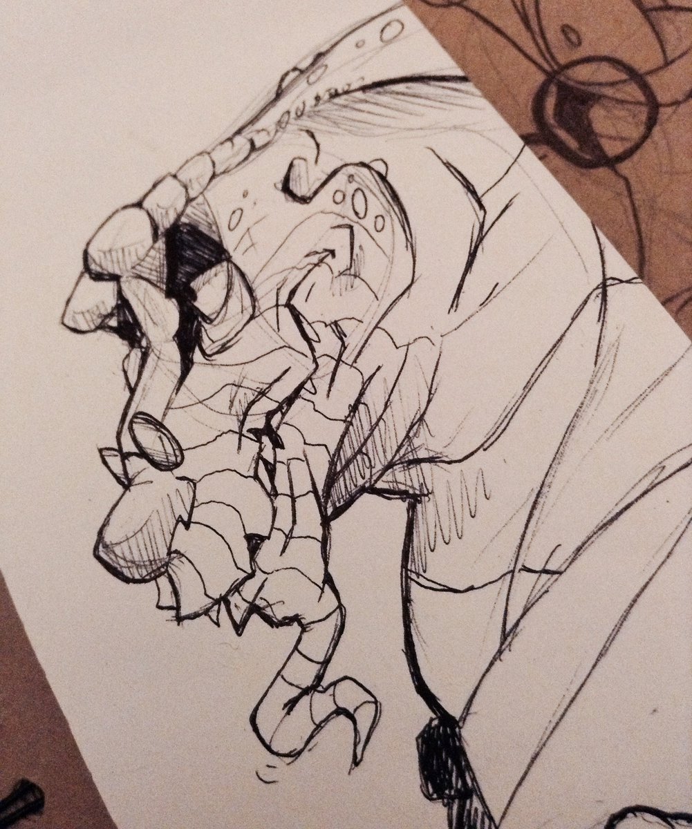 Glitzy_Alien's tweet photo. seamus snek doodles i did on the back of a reciept at work today https://t.co/3IhrQTOq68