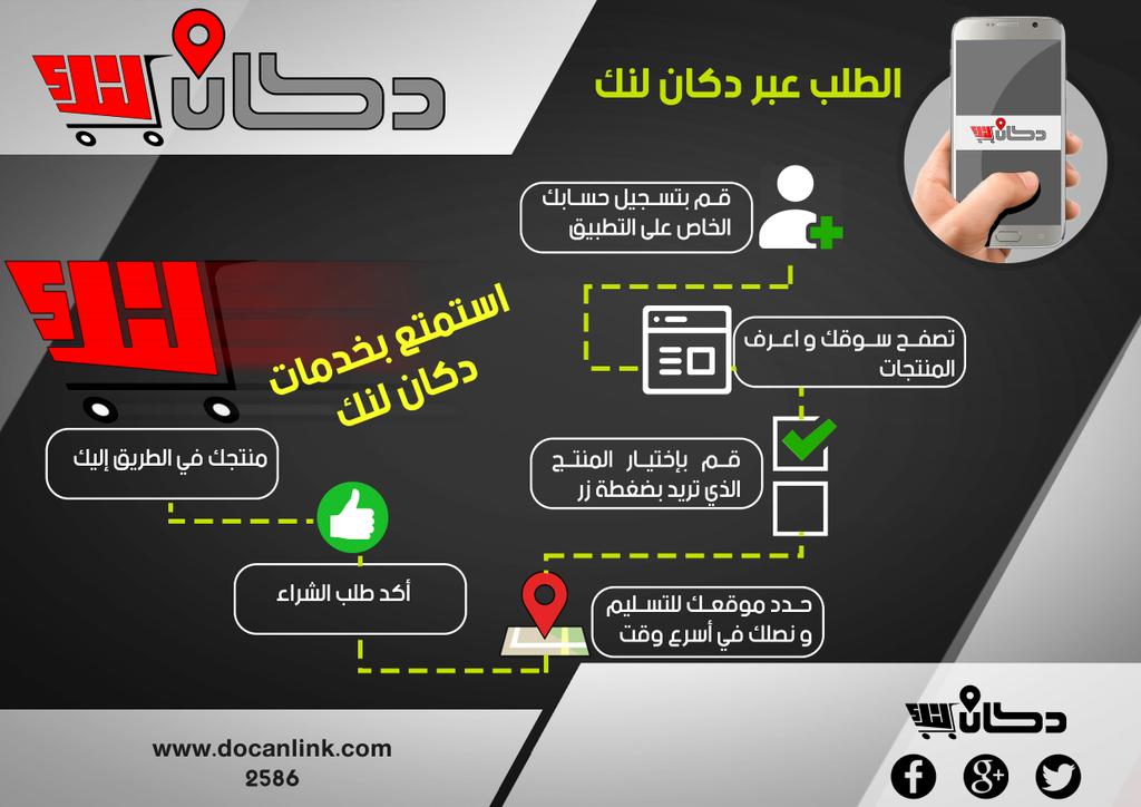 DocanLink's tweet photo. دكان لين، اشتري عبر التلفون و كأنك في السوق.

#DocanLink
#ComingSoon https://t.co/IhvI7eBSRn