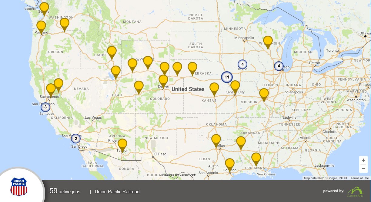 Union Pacific on Twitter work with us! We're hiring a variety