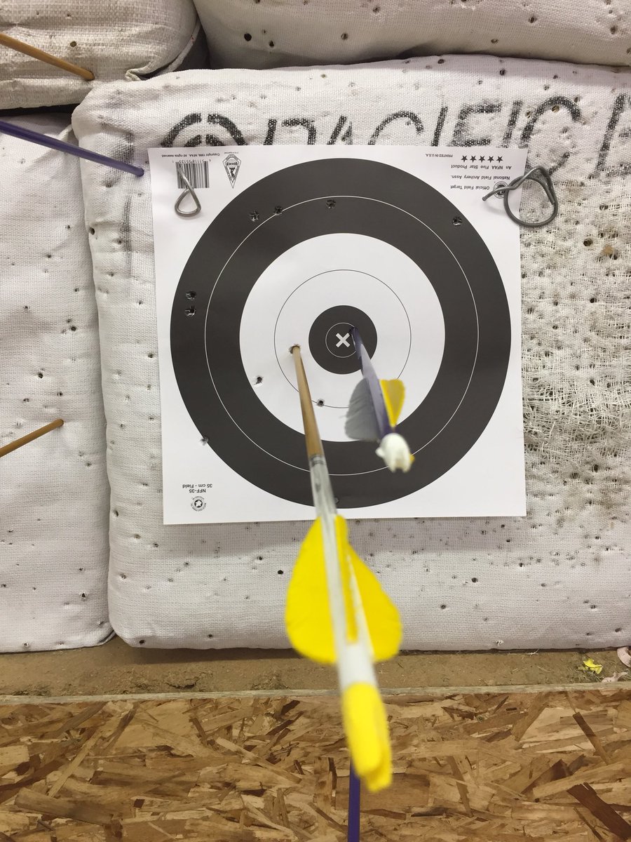 GoldeenOgawa's tweet photo. Not a bad night considering I was shooting with my bad side. #ElfPractice https://t.co/K1FTLKfkZU