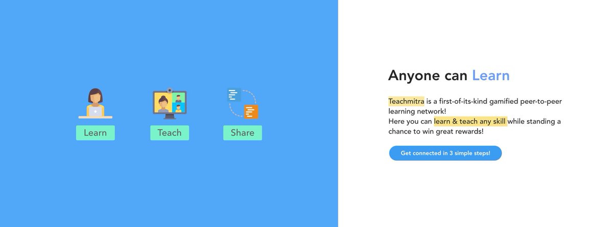 Teachmitra's tweet photo. #anyonecanlearn #anyonecanteach 
Register now! 😇👍 https://t.co/6aYWFfNjuA