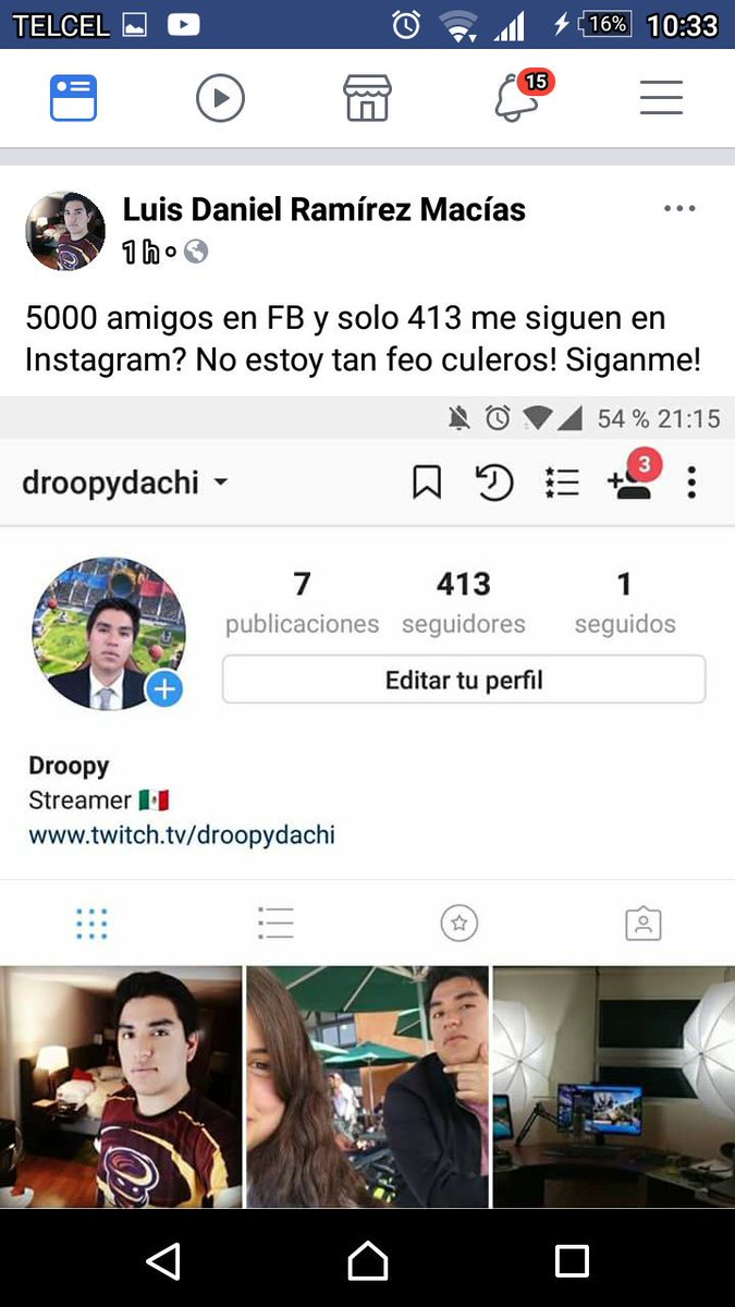 Anikilo_47's tweet photo. Que piensas a estoy mi @ArielBalorGamer @Droopydachi @WanderChM jaja pinchi drupi te mamaste jaja https://t.co/BnJX0RyVtf