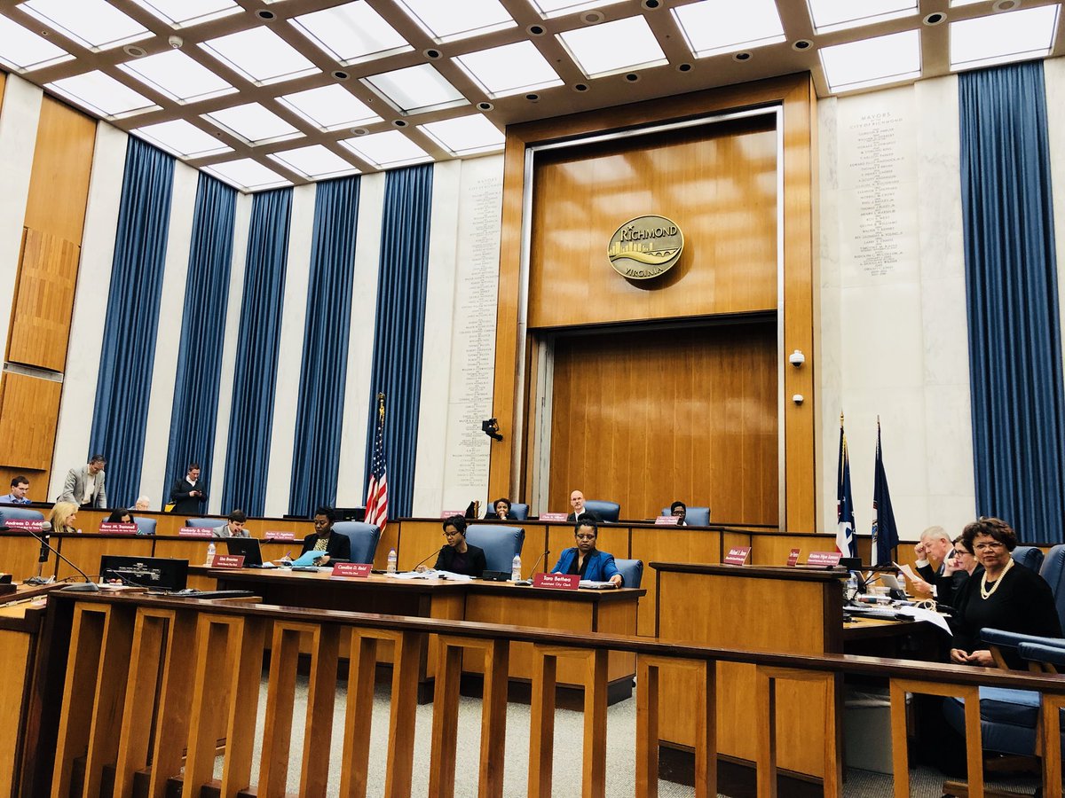 Enormous gratitude to #rvacouncil for your support of RPS’s students tonight. Look forward to working with you to find the resources we need to close the gap. And then let’s start talking about teaching &amp; learning - the important stuff that happens inside our facilities.