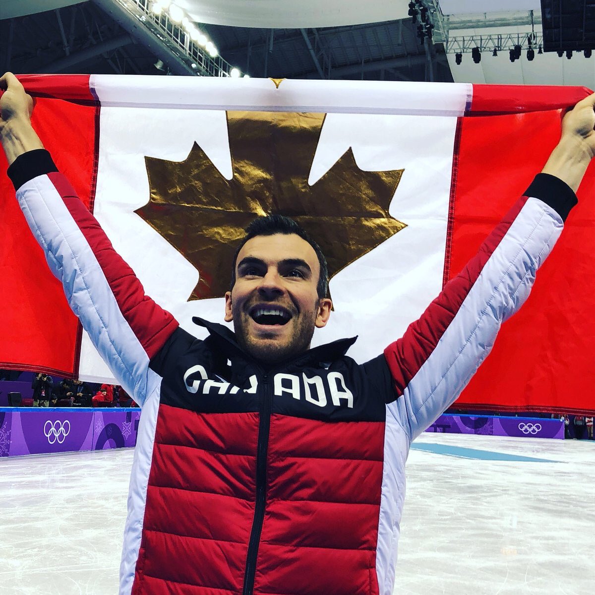 MadelnCanada's tweet photo. Canadian figure skater Eric Radford is the first ever openly gay man to win a gold medal at the Winter Olympic Games https://t.co/IGFVosev4r