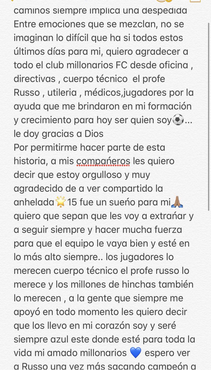 Santimosqueraca's tweet photo. Mi amado 💙 @MillosFCoficial https://t.co/vdtQFcJZAa