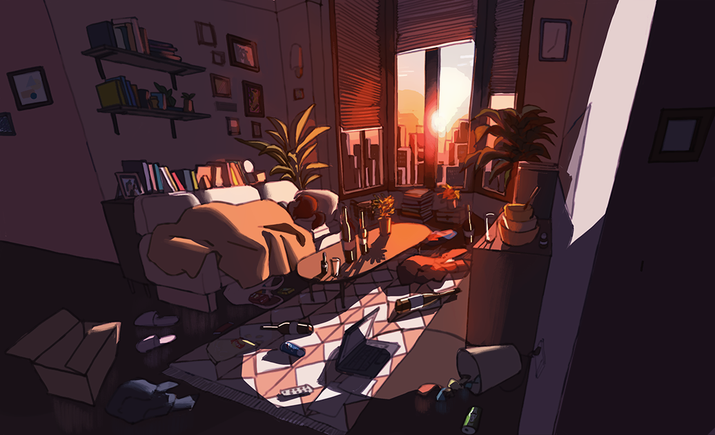 javi_khoso's tweet photo. hey I'm javi and i'm a graphic design student!!! i love drawing backgrounds and witches #VisibleWomen https://t.co/7dQ0yU2gie
