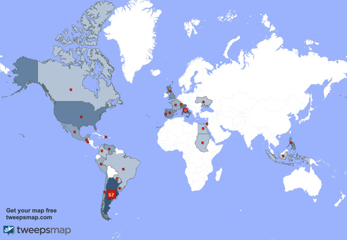 PortuguesaAnge's tweet photo. Mis seguidores viven en Argentina(54%),Italia(11%),Estados Unidos(6%) y más https://t.co/tn6tQ1F0bd https://t.co/w07KWdDSQS