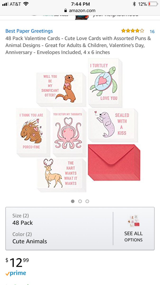 AmazonAtGS's tweet image. Still need cards for Valentine’s Day? Don’t get stuck paying for overpriced cards. Check out these! 48 cards and free two day shipping to make sure you can get your last minute Valentines out! #PrimeStudentRep #Ad