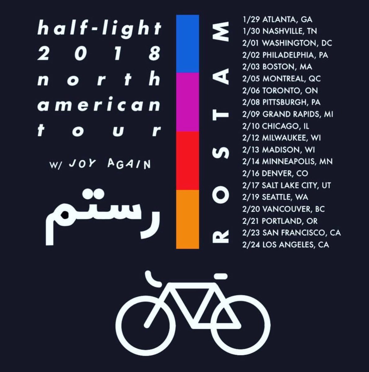Halfway through tour with <a href="/matsoR/">Rostam</a> come to a show!