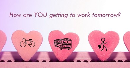 PAGregion's tweet image. Tomorrow, Feb. 13, is #CarFreeDay! Log just one #altmode trip thru SunRideshare.org for Feb.13 to qualify for the $50 Walgreens #giftcard #drawing. Trips must be logged by 8:30 a.m. on February 14. #rideshare