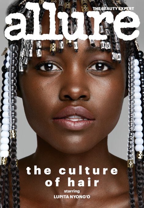 blkgirlculture's tweet photo. “The Culture of Hair” 
Lupita for Allure’s March 2018 issue🖤 https://t.co/uHjdiMA7z6