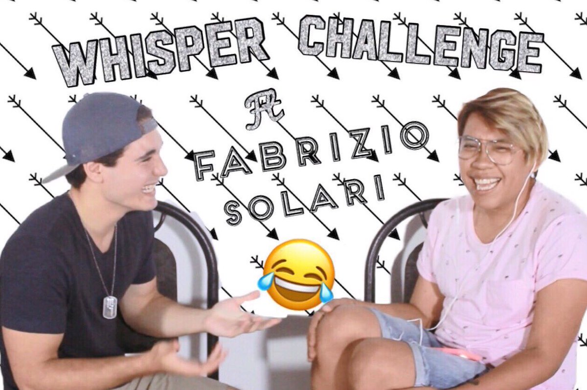 just_callme_tin's tweet photo. WHISPER CHALLENGE ft @Fsolarimusica / CUMBIA POP https://t.co/NiMhzFn8L2 vía @YouTube https://t.co/WYfWiI1Fnj