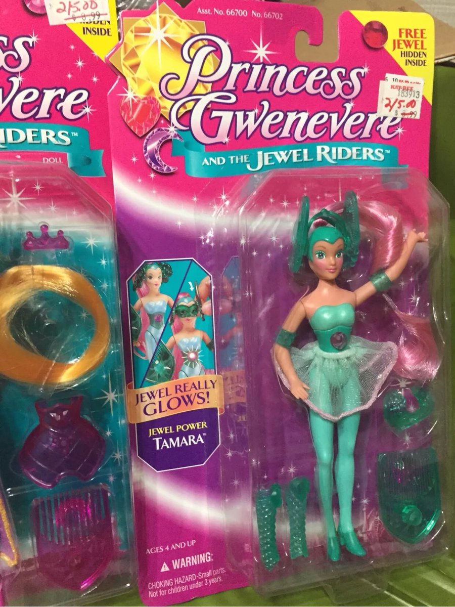 Princess Gwenevere And The Jewel Riders Archive Sometimes The Most Upsetting Things Can Be Mint Condition Toys With Price s Still Attached 2 5 The Funny Thing Is I Actually Remember When