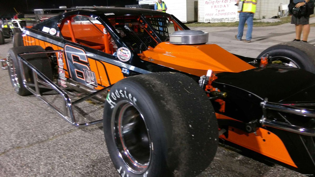RacingAmerica's tweet photo. #NSSWorldSeries: @RyanPreece_ is ready to lead the Tour-type Modifieds to the green flag at @newsmyrnaspdway. 

Live updates: https://t.co/PSjjtGrIkc https://t.co/q2GxpapCyD