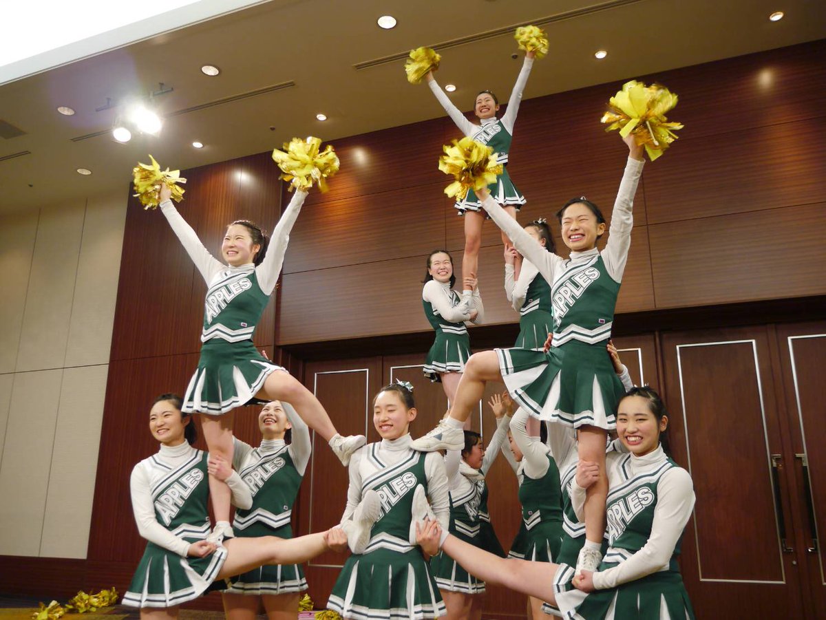 金沢大学チアリーダー部 GREEN APPLES on X: 