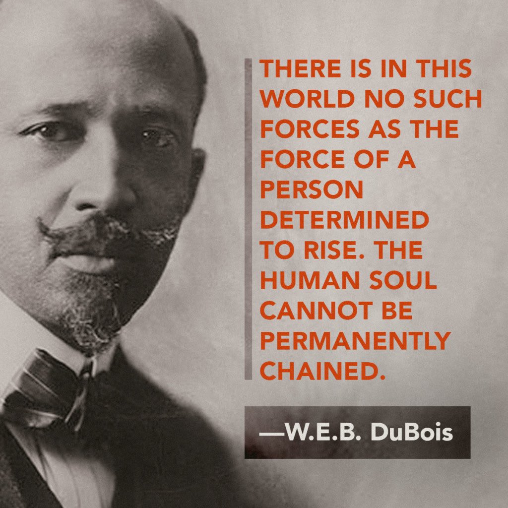 BlackUnityNow1's tweet photo. Happy Black History Month!!! Today we Celebrate &amp; Salute Brother W.E.B. Du Bois #BlackHistory #BlackExcellence #BlackLiberationNow #BlackUnityNow #BlackLivesMatter #EducatedBlackMan #KnowledgeIsPower https://t.co/FbTeGJgixQ