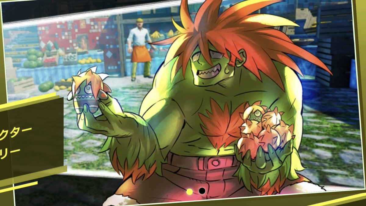 SFV - Blanka Story Mode! All Cutscenes In English/Japanese For