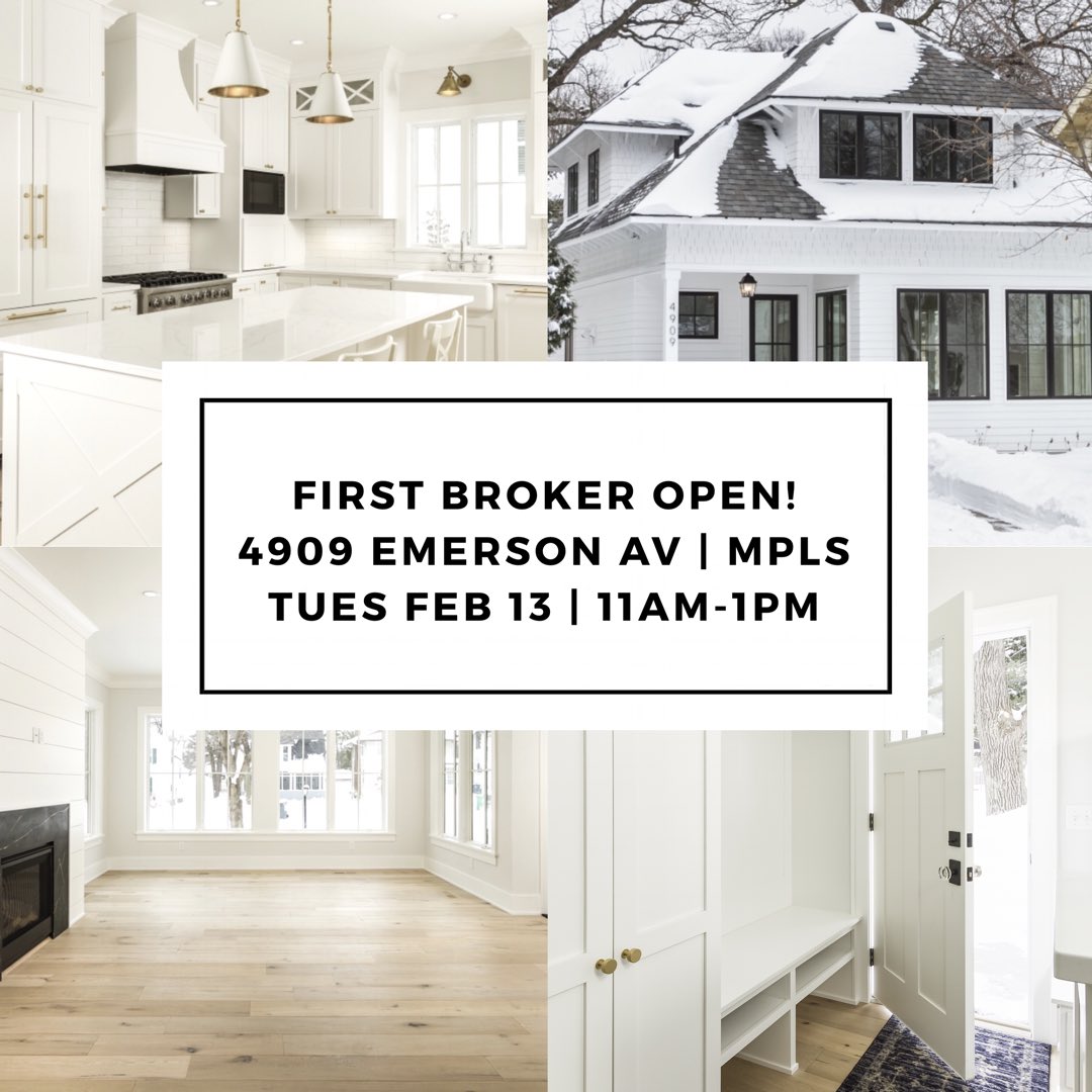 cottage_designs's tweet photo. Whole-home remodel just blocks from Lk Harriet at 4909 Emerson Av.
4BR | 4BA | 2440SF | $874,900
Taken down to studs &amp; reconfigured; new HVAC/elec; gourmet kitchen w/hi-end appliances/finishes; custom cabs/built-ins; owners suite w/2 walk-in closets; new 24x24 garage, more! https://t.co/eXyricLddS